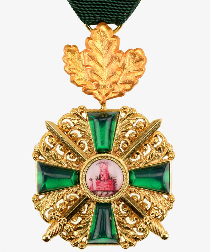 Baden Orden vom Zähringer Löwen Ritterkreuz 1. Klasse mit Eichenlaub und Schwertern